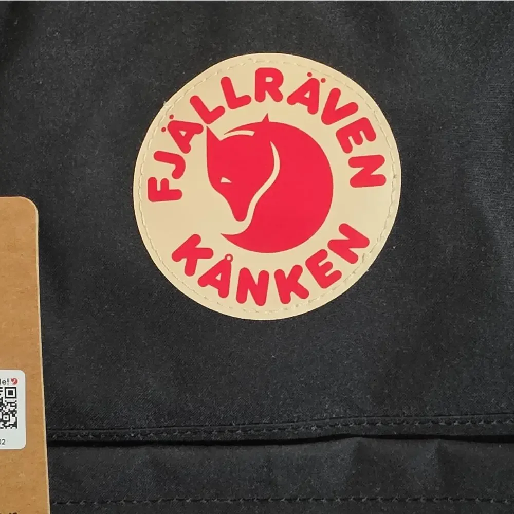 Fjällräven Kånken Weekender Backpack Black NWT Tarpeyo Ebroidered